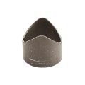 Chain Link Pipe Saddle 2 3/8" x 2 3/8" Pipe Pal Weld on Saddle (Bare Raw Steel) - SPP238X238