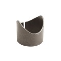 Chain Link Pipe Saddle 2 3/8" x 2 3/8" Pipe Pal Weld on Saddle (Bare Raw Steel) - SPP238X238