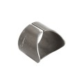 Chain Link Pipe Saddle 2 3/8" x 2 3/8" Pipe Pal Weld on Saddle (Bare Raw Steel) - SPP238X238