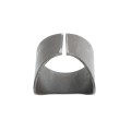 Chain Link Pipe Saddle 2 3/8" x 2 3/8" Pipe Pal Weld on Saddle (Bare Raw Steel) - SPP238X238