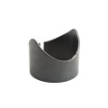 Chain Link Pipe Saddle 2 7/8" x 2 7/8" Pipe Pal Weld on Saddle (Bare Raw Steel) - SPP278X278