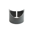 Chain Link Pipe Saddle 2 7/8" x 2 7/8" Pipe Pal Weld on Saddle (Bare Raw Steel) - SPP278X278