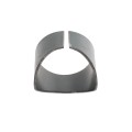 Chain Link Pipe Saddle 2 7/8" x 2 7/8" Pipe Pal Weld on Saddle (Bare Raw Steel) - SPP278X278