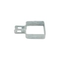 2" Square Brace Band Chain Link 3/4" Galvanized Steel