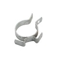 Chain Link 2 1/2" [2 3/8" OD] Clamp-On Post Keeper Bracket (Hot Dip Galvanized) (Latch)