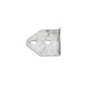 Chain Link Wall or Wood Post Mount Bracket for Spring Latch (Hot Dip Galvanized) (Latch)