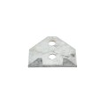 Chain Link Wall or Wood Post Mount Bracket for Spring Latch (Hot Dip Galvanized) (Latch)