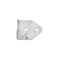 Chain Link Wall or Wood Post Mount Bracket for Spring Latch (Hot Dip Galvanized) (Latch)