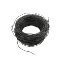 Chain Link 500' Black Spring Crimped Tension Wire [7 Gauge] (Steel)