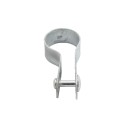 Chain Link Snappy 1 3/8" Tension Band HGD Pressed Steel with Aluminum Button