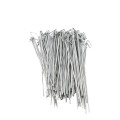 Chain Link 9 1/2" Long Fence Ties [100 Quantity] for 3" [2 7/8" OD] Posts - Fence Pre-Ties (Steel)