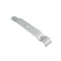 Chain Link Fence Single Wheel Carrier Bracket 1 5/8" x 6" - Heavy Duty HDG (Bracket Only - Wheel Shown As Example)