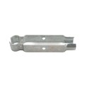 Chain Link Fence Single Wheel Carrier Bracket 1 5/8" x 6" - Heavy Duty HDG (Bracket Only - Wheel Shown As Example)