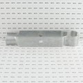 Chain Link Fence Single Wheel Carrier Bracket 1 5/8" x 6" - Heavy Duty HDG (Bracket Only - Wheel Shown As Example)