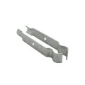 Chain Link Fence Single Wheel Carrier Bracket 1 5/8" x 6" - Heavy Duty HDG (Bracket Only - Wheel Shown As Example)
