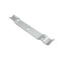 Chain Link Fence Single Wheel Carrier Bracket 1 5/8" x 8" - Heavy Duty HDG (Bracket Only) (Default)