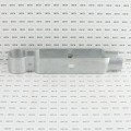 Chain Link Fence Single Wheel Carrier Bracket 2" [1 7/8" OD] x 6" - Heavy Duty HDG (Bracket Only)