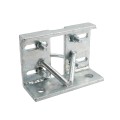Chain Link 3 1/2" (3 1/2" OD) Round Heavy-Duty Truck Bracket For Sliding Gates - Trolley Hanger Bracket (Galvanized Pressed Steel) - TB312R (Default)