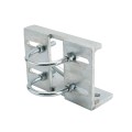 Chain Link 3" [2 7/8" OD] Round Heavy-Duty Truck Bracket For Sliding Gates - Trolley Hanger Bracket (Galvanized Pressed Steel) - TB3R (Default)