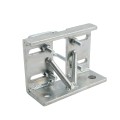 Chain Link 3" Square Truck Bracket For Sliding Gates - Trolley Hanger Bracket (Galvanized Steel) - TB3S (Default)