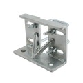 Chain Link 3" Square Truck Bracket For Sliding Gates - Trolley Hanger Bracket (Galvanized Steel) - TB3S (Default)