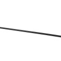 Chain Link Fence 47" High Black Tension Bar for 4' Fences (Pressed Steel)