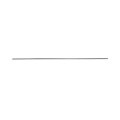 Chain Link Fence 47" High Black Tension Bar for 4' Fences (Pressed Steel)