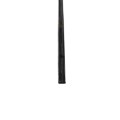 Chain Link Fence 47" High Black Tension Bar for 4' Fences (Pressed Steel)