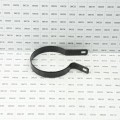 Chain Link 4" Black Beveled Tension Band [12 Gauge] (Galvanized Steel)