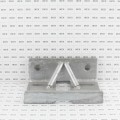 Chain Link 4" Square Truck Bracket For Sliding Gates - Trolley Hanger Bracket (Galvanized Steel) (Other)