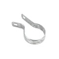 Chain Link 2 1/2" [2 3/8" OD] Beveled Tension Band [12 Gauge] (Galvanized Steel)