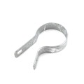 Chain Link 2 1/2" [2 3/8" OD] Beveled Tension Band [12 Gauge] (Galvanized Steel)