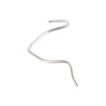 Studded T-Post Fastening Clips For Chain Link Fence (Pack of 25) Galvanized - TPOSTCLIPS