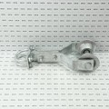 Chain Link Single Trolley Assembly for Overhead Slide Gate I-Beam (Pressed Steel)