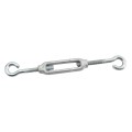 Heavy Duty Commercial Truss Rod Turnbuckle Tightener 3/8 x 6" (Malleable Hot Dip Galvanized)