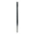 Telespar 3' x 2" x 2" Breakaway Square Sign Post Base/ Soil Anchor (Hot Dip Galvanized Steel) (Floor Flange)