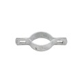 Chain Link 2" (1 7/8" OD) Two-Way Brace Band - 180 Degree Rail End Band (Galvanized Steel)