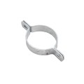 Chain Link 3" (2 7/8" OD) Two-Way Brace Band - 180 Degree Rail End Band (Galvanized Steel)