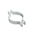 Chain Link 3" (2 7/8" OD) Two-Way Brace Band - 180 Degree Rail End Band (Galvanized Steel)