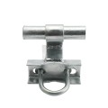 Chain Link 1 5/8" [1 5/8" OD] or 2" [1 7/8" OD] Universal Heavy-Duty Track Bracket (Galvanized Pressed Steel) - UTB-MINI