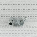 Chain Link 1 5/8" [1 5/8" OD] or 2" [1 7/8" OD] Universal Heavy-Duty Track Bracket (Galvanized Pressed Steel) - UTB-MINI