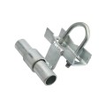 Chain Link 1 5/8" [1 5/8" OD] or 2" [1 7/8" OD] Universal Heavy-Duty Track Bracket (Galvanized Pressed Steel) - UTB-MINI
