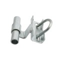 Chain Link 1 5/8" [1 5/8" OD] or 2" [1 7/8" OD] Universal Heavy-Duty Track Bracket (Galvanized Pressed Steel) - UTB-MINI
