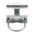 Chain Link 4" [4" OD] Universal Heavy-Duty Track Bracket (Galvanized Pressed Steel) - UTB4 (Other)