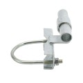 Chain Link 4" [4" OD] Universal Heavy-Duty Track Bracket (Galvanized Pressed Steel) - UTB4 (Other)