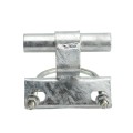 Chain Link 4" [4" OD] Universal Heavy-Duty Track Bracket (Galvanized Pressed Steel) - UTB4 (Other)
