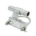 Chain Link 4" [4" OD] Universal Heavy-Duty Track Bracket (Galvanized Pressed Steel) - UTB4 (Other)
