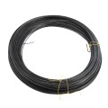 Chain Link Fence Black Utility Tension Wire [6 Gauge] (Vinyl Coated Steel Utility Wire) - 400' Long, 40 lbs.