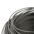 Chain Link Fence Black Utility Tension Wire [8 Gauge] (Vinyl Coated Steel Utility Wire) - 1,150' Long, 50 lbs.