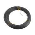 Chain Link Fence Black Utility Tension Wire [9 Gauge] (Vinyl Coated Steel Utility Wire) - 1,200' Long, 50 lbs